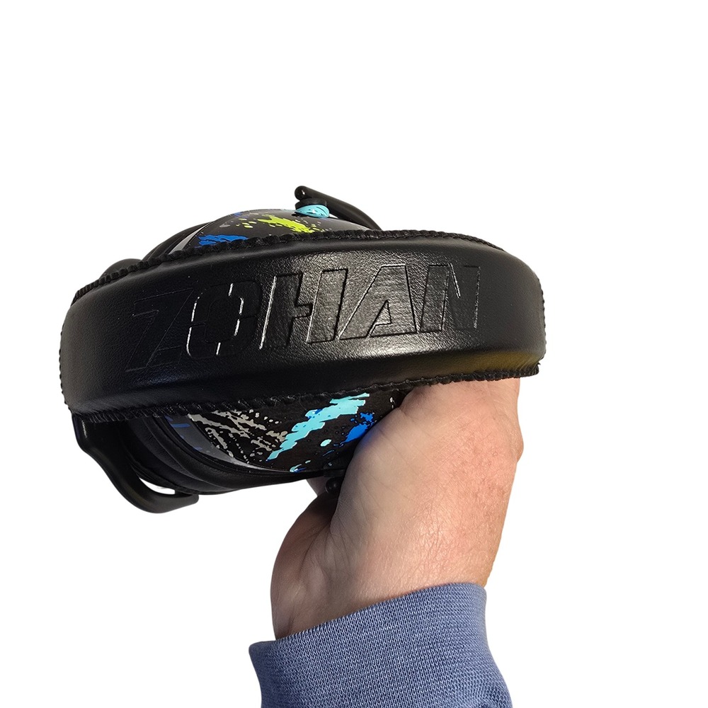 Zohan EM030 Hearing Protection Earmuffs Graffiti Paint Splatter Noise Reduction - Picture 5 of 11